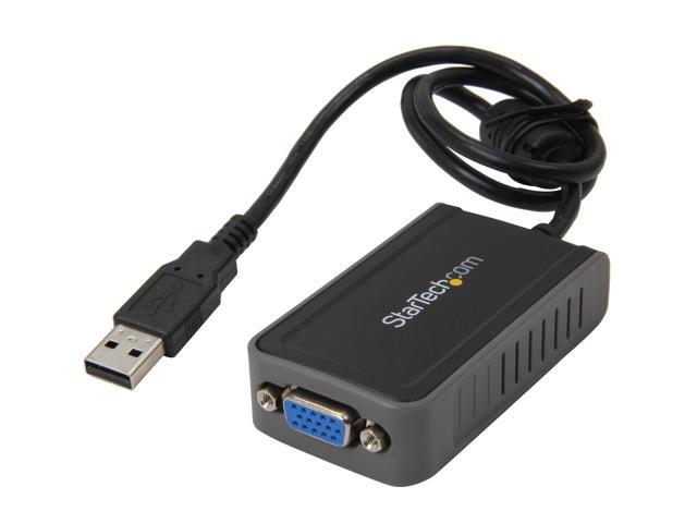 StarTech. com USB2VGAE2 USB to VGA Multi Monitor External Video Card Adapter - 1440x900 - USB to VGA External Graphics Card