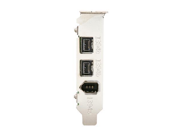 StarTech. com 3 Port 2b 1a Low Profile 1394 PCI Express FireWire Card Adapter Model PEX1394B3LP