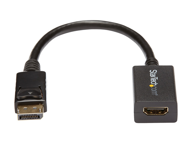 StarTech. com DP2HDMI2 DisplayPort to HDMI Video Converter - Video / audio adapter - DisplayPort / HDMI - 19 pin - DisplayPort (M) HDMI (F)