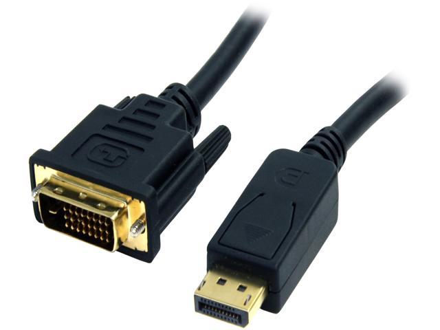 StarTech.com DP2DVI2MM6 DisplayPort To DVI Cable - 6 ft. / 2m - Passive - 1080p - DP to DVI Cable - DisplayPort Adapter Cable