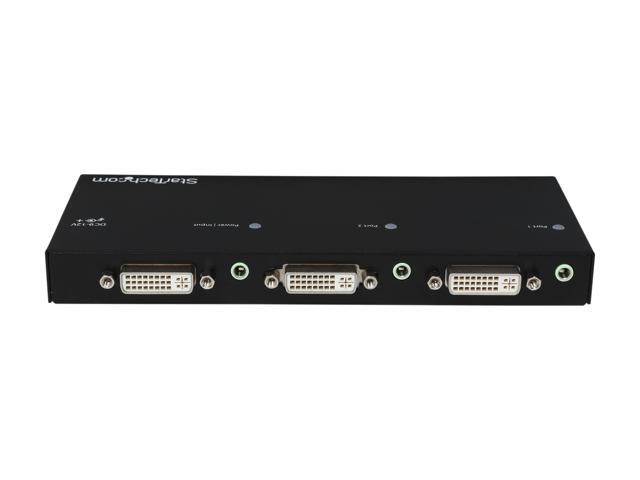 StarTech. com ST122DVIA 2 Port DVI Video Splitter with Audio