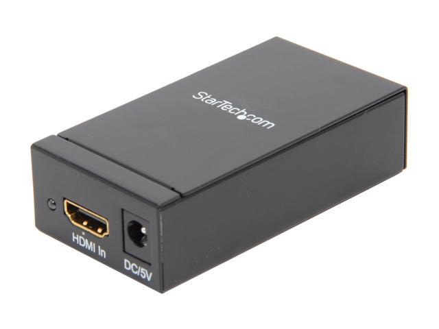 StarTech.com HDMI2DP HDMI or DVI to DisplayPort Active Converter