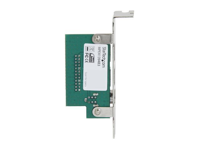StarTech. com 3 Port 2b 1a 1394 Mini PCI Express FireWire Card Adapter Model MPEX1394B3