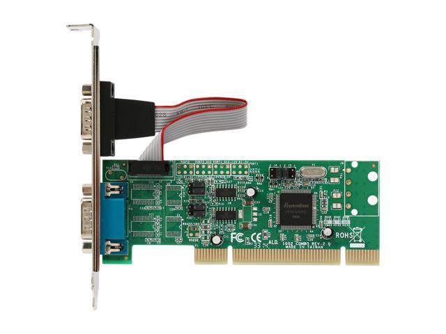 StarTech. com 2 Port PCI RS422/485 Serial Adapter Card with 161050 UART Model PCI2S4851050
