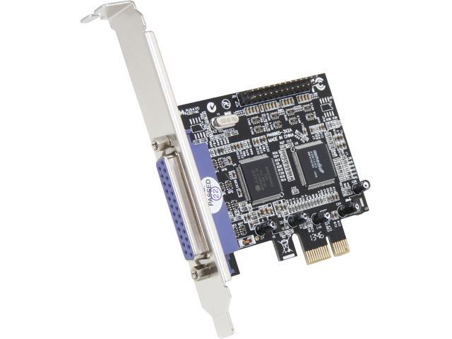 StarTech.com 2 Port PCI Express / PCI-e Parallel Adapter Card - IEEE 1284 with Low Profile Bracket Model PEX2PECP2