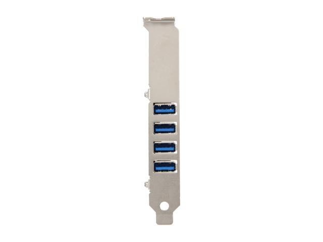 StarTech. com PEXUSB3S4V 4 Port PCI Express PCIe SuperSpeed USB 3.0 Controller Card Adapter with UASP - SATA Power - USB 3 PCIe Card