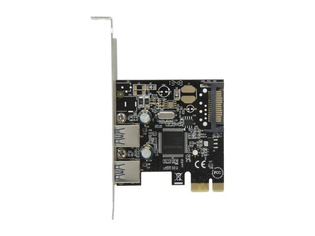 StarTech. com 2 Port PCI Express PCIe SuperSpeed USB 3.0 Controller Card w/ SATA Power Model PEXUSB3S23