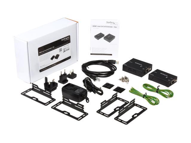 StarTech. com ST121HDBTE HDMI over CAT5 HDBaseT Extender - Power over Cable - Ultra HD 4K