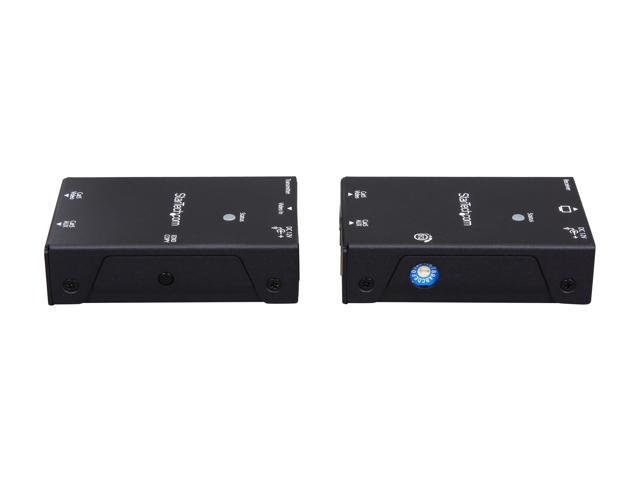 StarTech. com ST121SHD50 HDMI Over CAT5/CAT6 Extender with Power Over Cable - 165 ft (50m) HDMI Video/Audio Over Dual Ethernet Cable Extender - 1080p