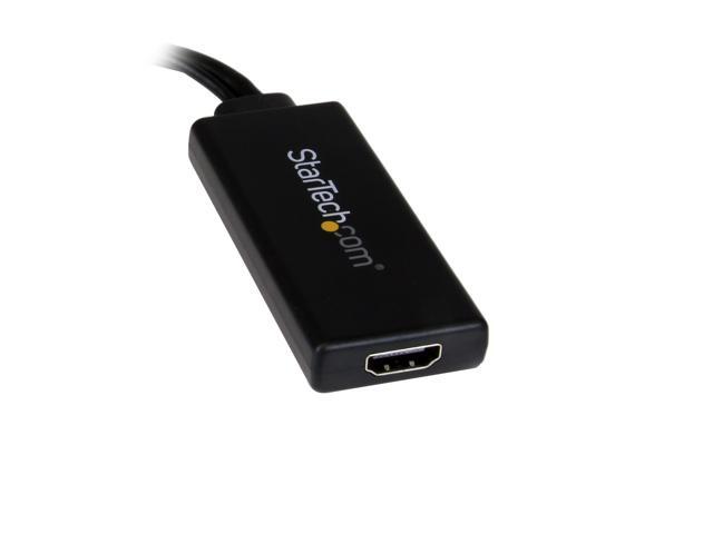 StarTech. com VGA2HDU VGA to HDMI Adapter with USB Audio & Power - Portable VGA to HDMI Converter - 1080p
