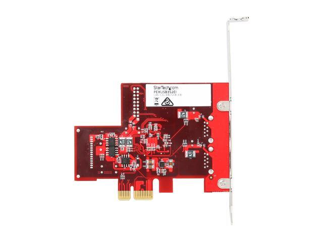 StarTech. com PEXUSB3S2EI 4-port PCI Express USB 3.0 card - 2 external, 2 internal - SATA power