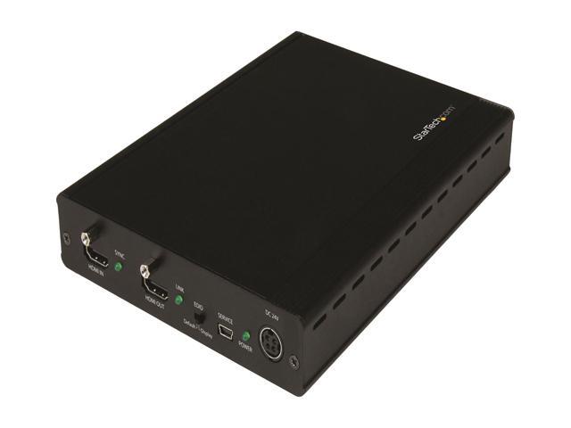 StarTech. com 3-Port HDBaseT Extender Kit with 3 Receivers - 1x3 HDMI over CAT5 Splitter - Up to 4K ST124HDBT