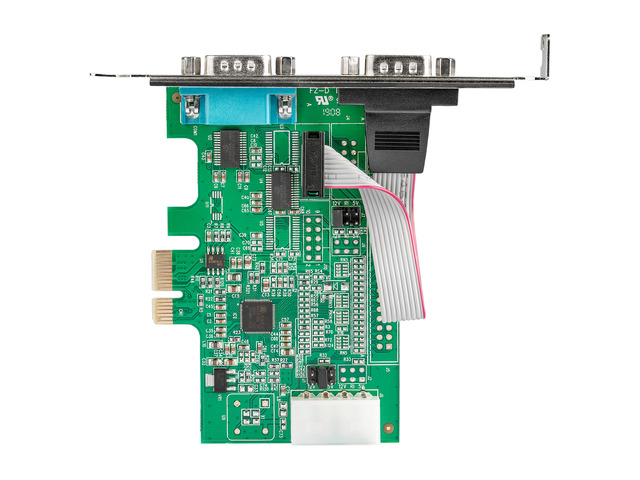 StarTech. com PEX2S953LP 2 Port RS232 Serial Adapter Card with 16950 UART - PCI Express Serial Port Card - 921.4Kbps - Windows & Linux Compatible