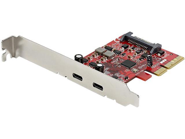 StarTech.com PEXUSB312C3 2-Port PCIe USB 3.1 Card - 2 x USB-C - USB 3.1 Gen 2 - Up to 10Gbps