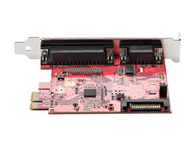 StarTech. com PEX1S1P950 PCIe Card with Serial and Parallel Port - PCI Express Combo Adapter Card with 1x DB25 Parallel Port & 1x RS232 Serial Port...