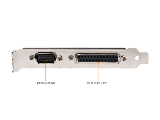 StarTech. com PEX1S1P950 PCIe Card with Serial and Parallel Port - PCI Express Combo Adapter Card with 1x DB25 Parallel Port & 1x RS232 Serial Port...