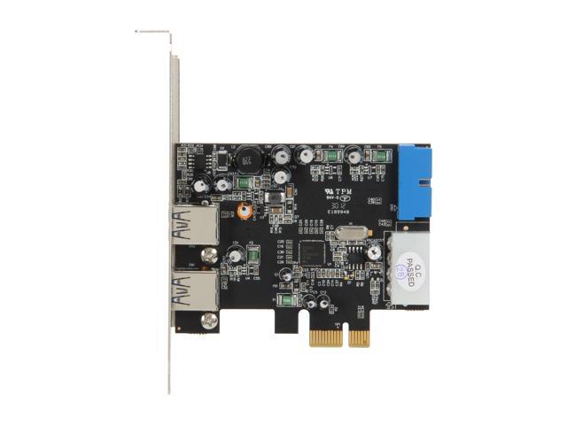 VANTEC 4-Port SuperSpeed USB 3.0 PCIe Host Card w/ Internal 20-Pin Connector Model UGT-PC345