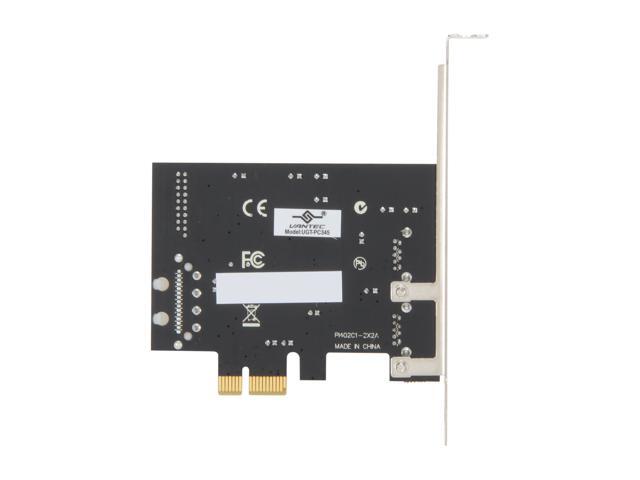 VANTEC 4-Port SuperSpeed USB 3.0 PCIe Host Card w/ Internal 20-Pin Connector Model UGT-PC345