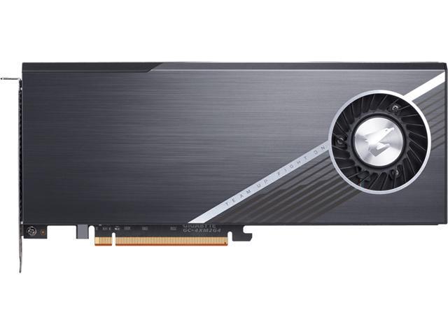 GIGABYTE AORUS Gen4 AIC Adaptor GC-4XM2G4, Easy One Click RAID, Full PCIe 4.0 Design, 4 x PCIe 4.0/3.0 M.2 Slots