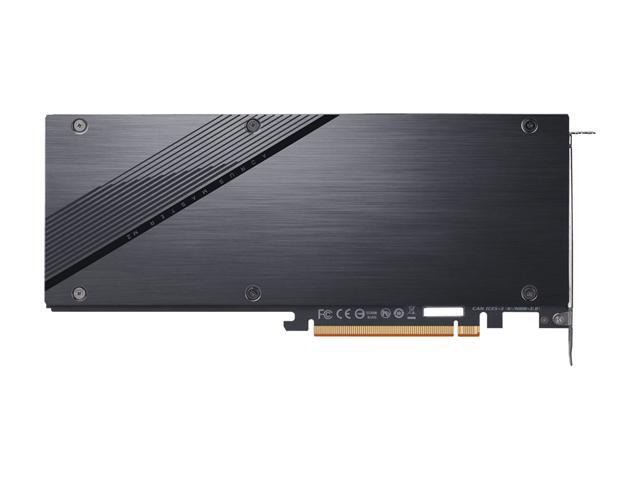 GIGABYTE AORUS Gen4 AIC Adaptor GC-4XM2G4, Easy One Click RAID, Full PCIe 4.0 Design, 4 x PCIe 4.0/3.0 M.2 Slots