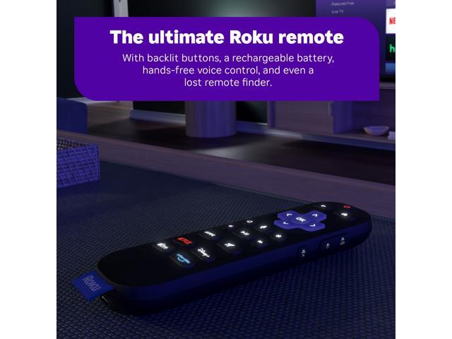 Roku - Ultra | 4K/HDR10+/Dolby Vision & Atmos Streaming Device Rechargeable Backlit Voice Remote Pro Free & Live TV - Black - image 7