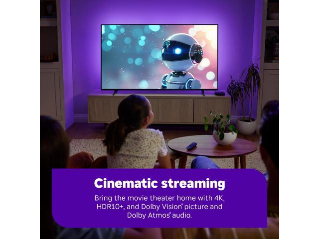 Roku - Ultra | 4K/HDR10+/Dolby Vision & Atmos Streaming Device Rechargeable Backlit Voice Remote Pro Free & Live TV - Black - image 9