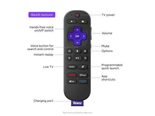 Roku - Ultra | 4K/HDR10+/Dolby Vision & Atmos Streaming Device Rechargeable Backlit Voice Remote Pro Free & Live TV - Black - image 5