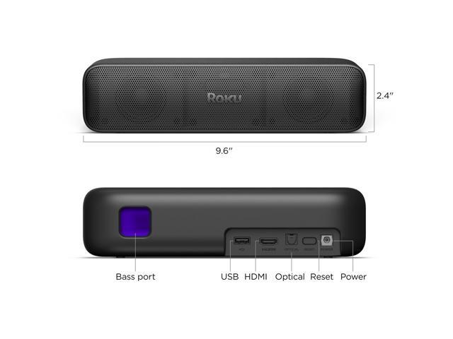 Roku - Streambar SE | 2-in-1 TV Soundbar and 4K HDR Streaming Device, Premium Speakers, & Enhanced Speech Clarity - Black - image 8
