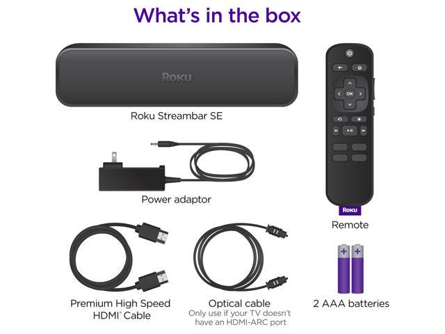 Roku - Streambar SE | 2-in-1 TV Soundbar and 4K HDR Streaming Device, Premium Speakers, & Enhanced Speech Clarity - Black - image 11