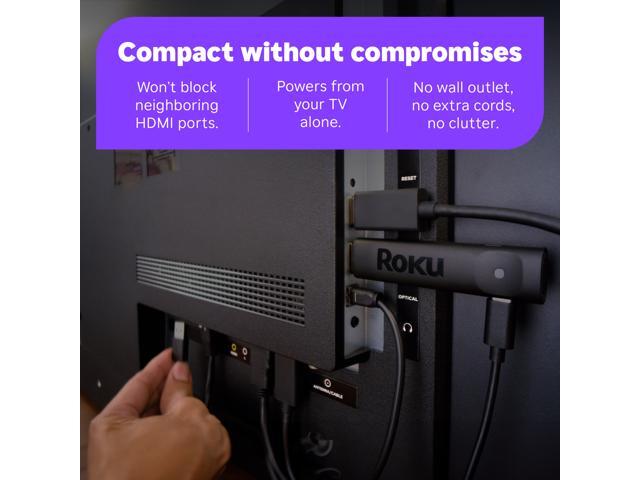 Roku - Streaming Stick 2025 - HD Streaming Device for TV with Voice Remote - Black - image 6