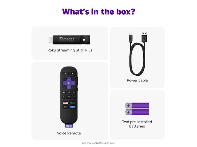 Roku - Streaming Stick 2025 - HD Streaming Device for TV with Voice Remote - Black - image 3