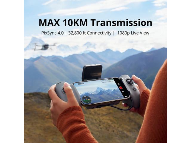 Potensic - ATOM 2 Fly More Combo Drone with Remote Controller - Gray - image 5