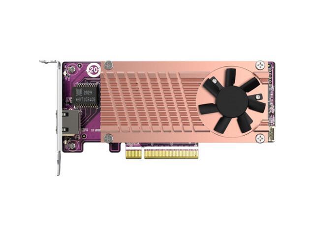 QNAP QM2-2P10G1TB Dual M.2 2280 PCIe NVMe SSD & 10GbE Expansion Card