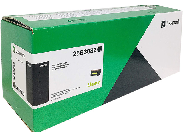 Lexmark 25B3086 Toner Cartridge - Black