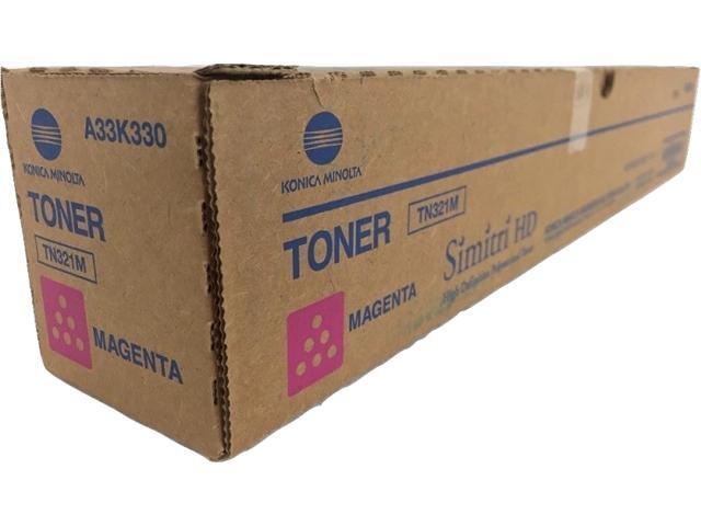 Konica Minolta Original Toner Cartridge - Laser - 25000 Pages - Magenta - 1 Each