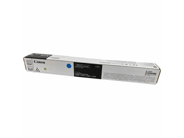 Canon GPR-61 Original Laser Toner Cartridge - Cyan - 3764C003