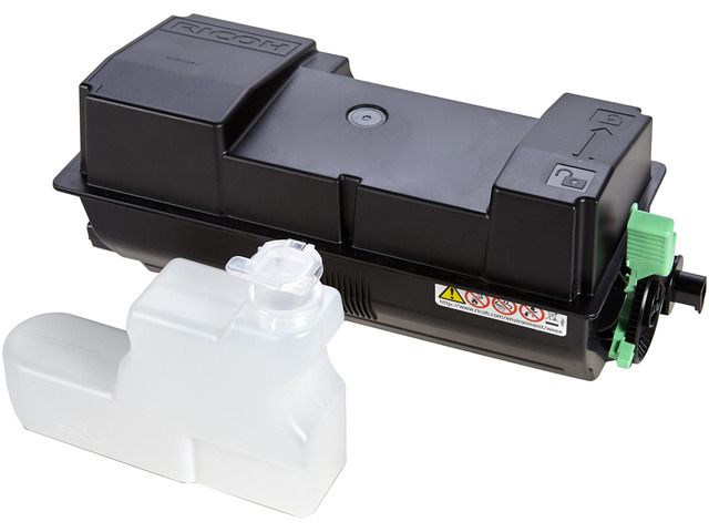Black Toner Cartridge for Ricoh 407823 MP 501SPF, MP 601SPF, SP 5300DN, SP 5310DN, Genuine Ricoh Brand