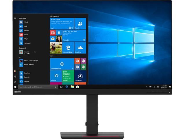 Lenovo ThinkVision T32p-20 31.5' 4K UHD LCD Monitor in-Plane Switching (IPS) Technology 3840 x 2160 HDMI, Raven Black, 60Hz Refresh Rate - HDMI.
