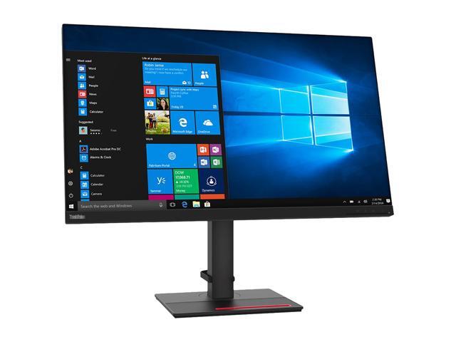 Lenovo ThinkVision T32p-20 31.5' 4K UHD LCD Monitor in-Plane Switching (IPS) Technology 3840 x 2160 HDMI, Raven Black, 60Hz Refresh Rate - HDMI -...
