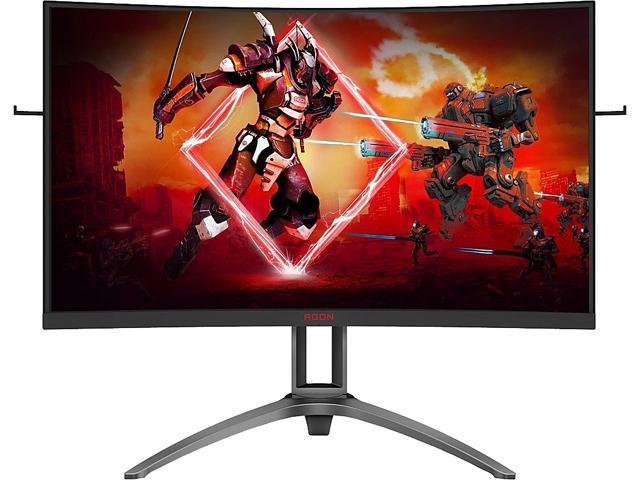 AOC Agon AG323QCX2 32' (31.5' Viewable) 16:9 Curved 2560 x 1440 QHD 144Hz Gaming Monitor, Internal Speakers