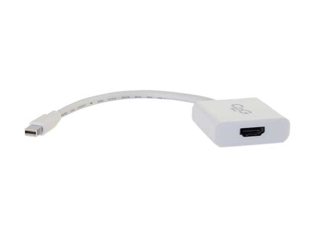 C2g Mini Displayport To Hdmi Active Adapter Converter 4K 30Hz - White