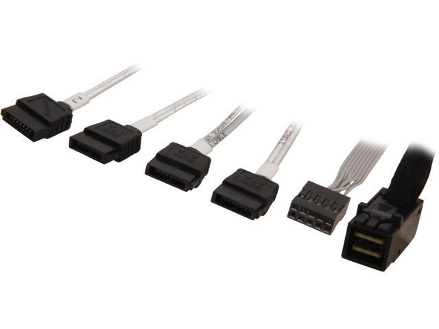 Adaptec 2280000-R ACK-I-rA-HDmSAS-4SATA-SB-.8M Cable