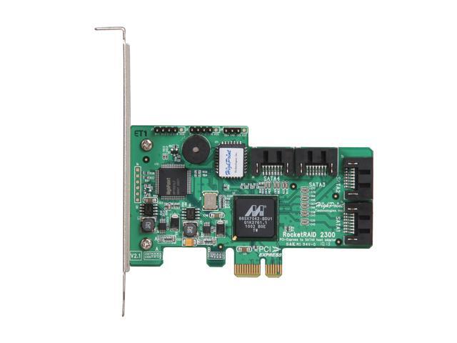 HighPoint RocketRAID 2300 PCI Express SATA II (3.0Gb/s) Controller Card