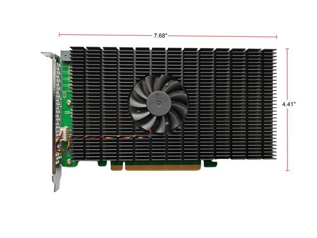 HighPoint SSD7505 PCIe 4.0 x16 4-Channel M.2 NVMe RAID Controller