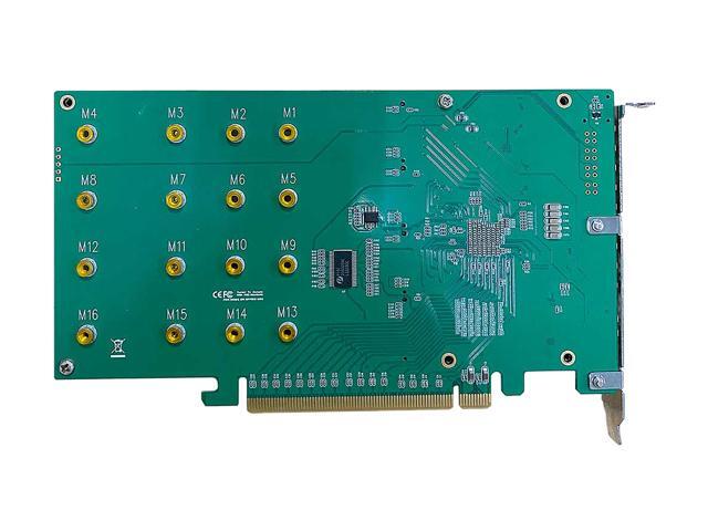HighPoint SSD7104 PCIe 3.0 x16 4-Port M.2 NVMe RAID Controller