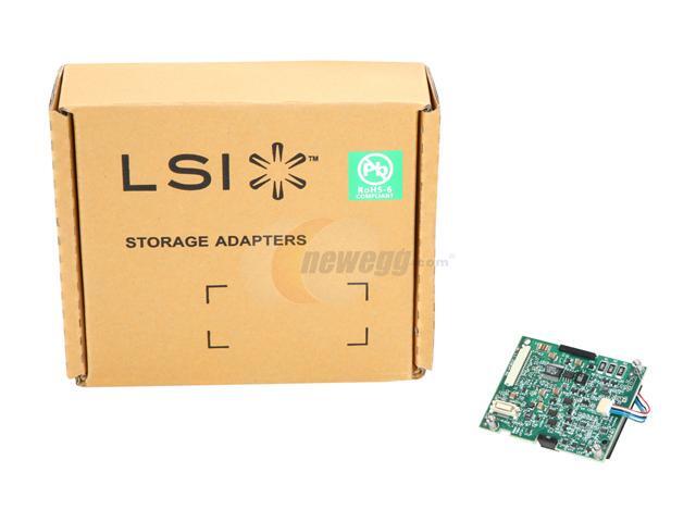 LSI LSI00160 MegaRAID LSIiBBU06 Battery Backup Unit for 8708EM2 and 8704EM2