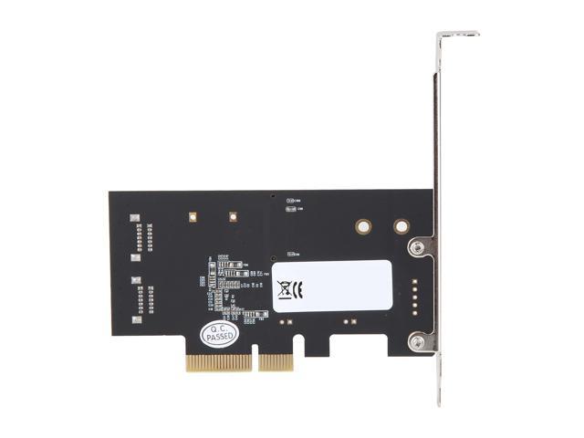 SYBA 4 x Port Non-RAID SATA III 6 Gbp/s and M.2 B Key 2242 PCI-e x4 Controller Card Model SI-PEX40138