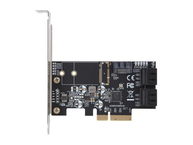 SYBA 5 x Port Non-RAID SATA III 6 Gbp/s PCI-e x4 Controller Card Model SI-PEX40139