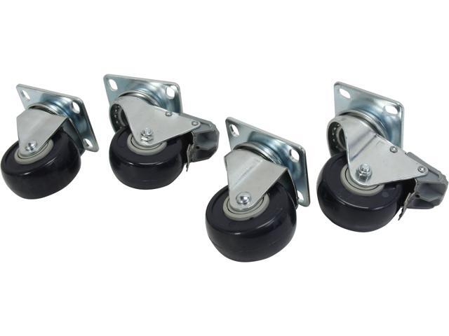 StarTech. com 4POSTCASTER Caster Kit for Open Frame Rack