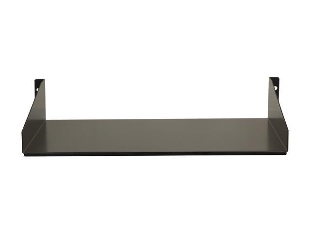 StarTech. com CABSHELF 2U Black Standard Universal Server Rack Cabinet Shelf